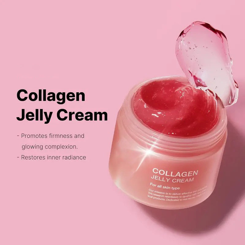 Facial CollagenCream/ Soluble Facial Cream, Hydrating, Even Out UnevenSkin Tone (3.71 fl.oz.)