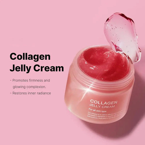 Facial CollagenCream/ Soluble Facial Cream, Hydrating, Even Out UnevenSkin Tone (3.71 fl.oz.)