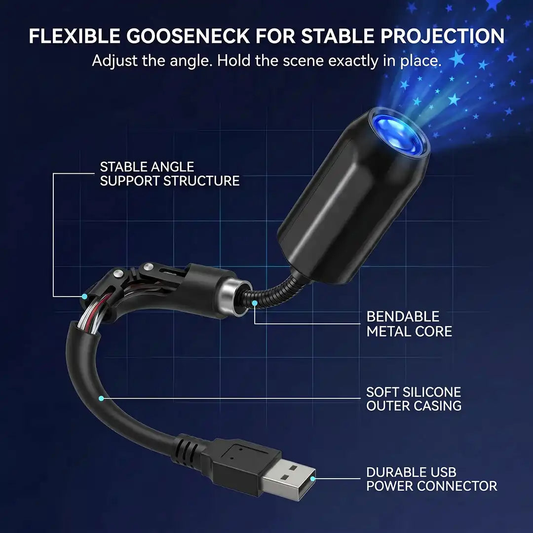 Billhol® 🇦🇺 Night Light Projector 💘 - Smart Holographic Star Projector ⭐